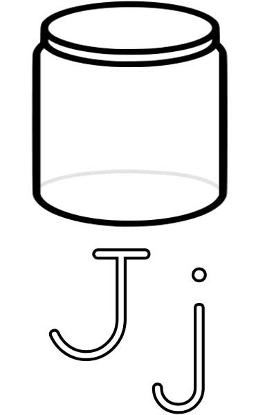 jar of jam coloring pages - photo #21