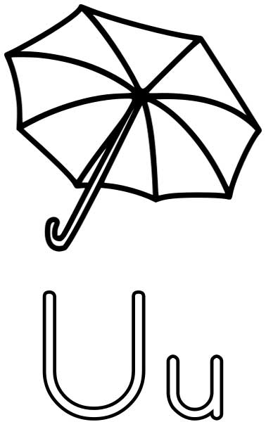 umbrella printable coloring pages - photo #43