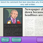 Learn about newspaper writing