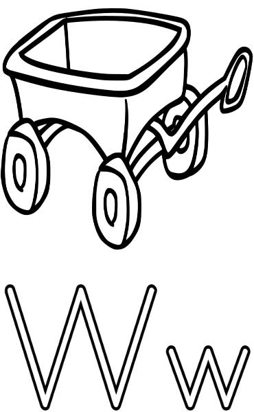 Wagon Coloring Page Printable Worksheets For Kids