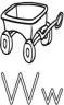 Wagon Coloring Page