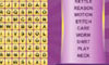 Word search puzzle game